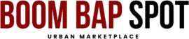 Boom Bap Spot logotyp - Urban Marketplace för artister och kultur