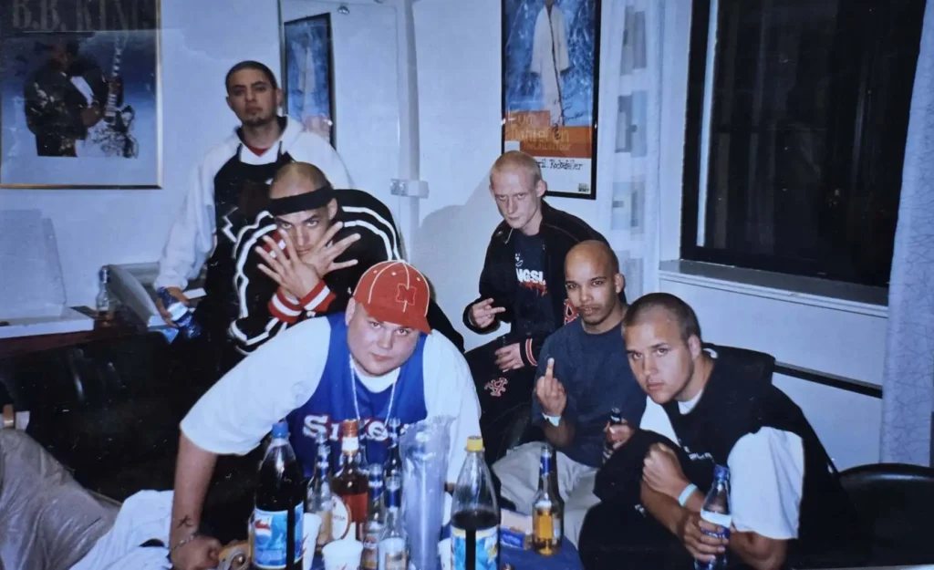 AFC och Fjärde Världen backstage på Rockefeller i Oslo