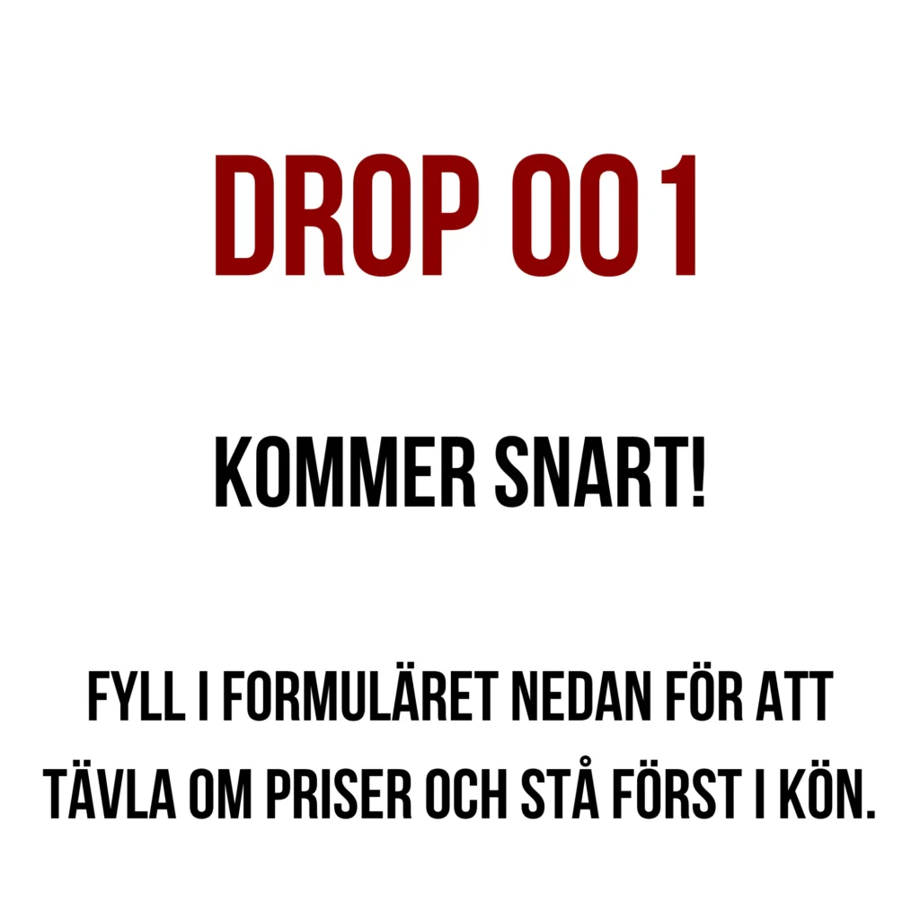 Drop 001 kommer snart på Boom Bap Spot.