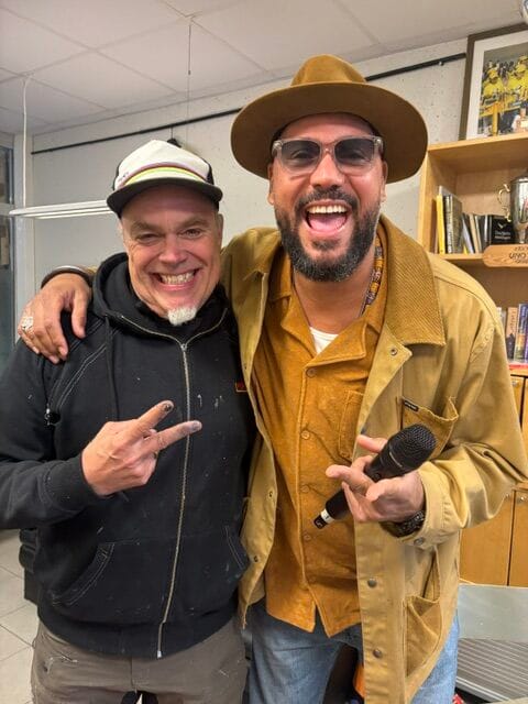 Backstage BlueHill Block party med Kaliffa och 2Easy 