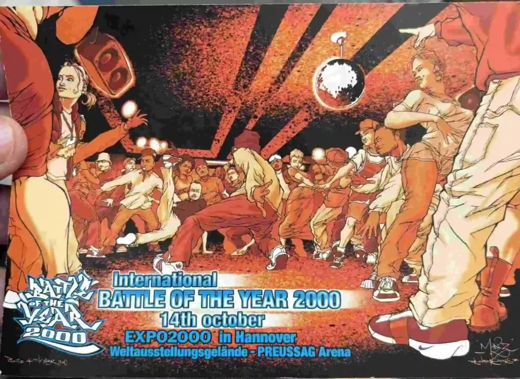 Flyer battle of the Year 2000 by Mode 2
