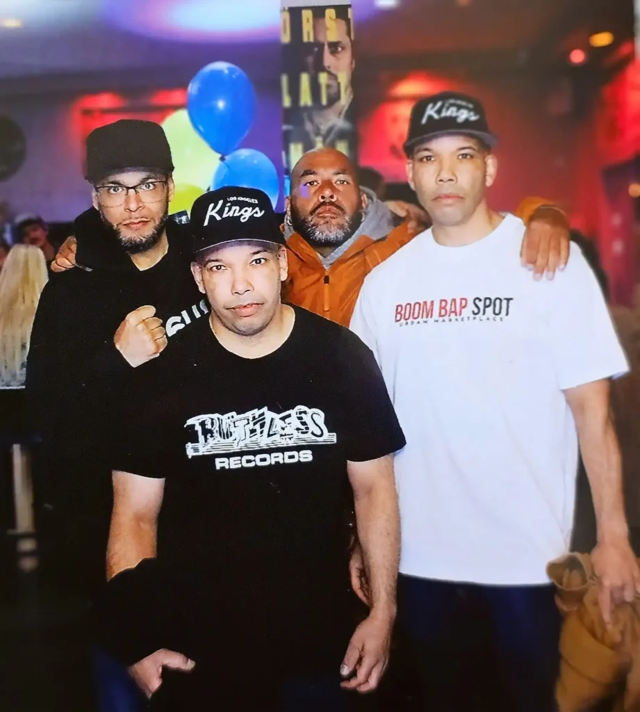 CG, Ramo, Charly och Thabo – svensk hiphop på biografen Skandia
