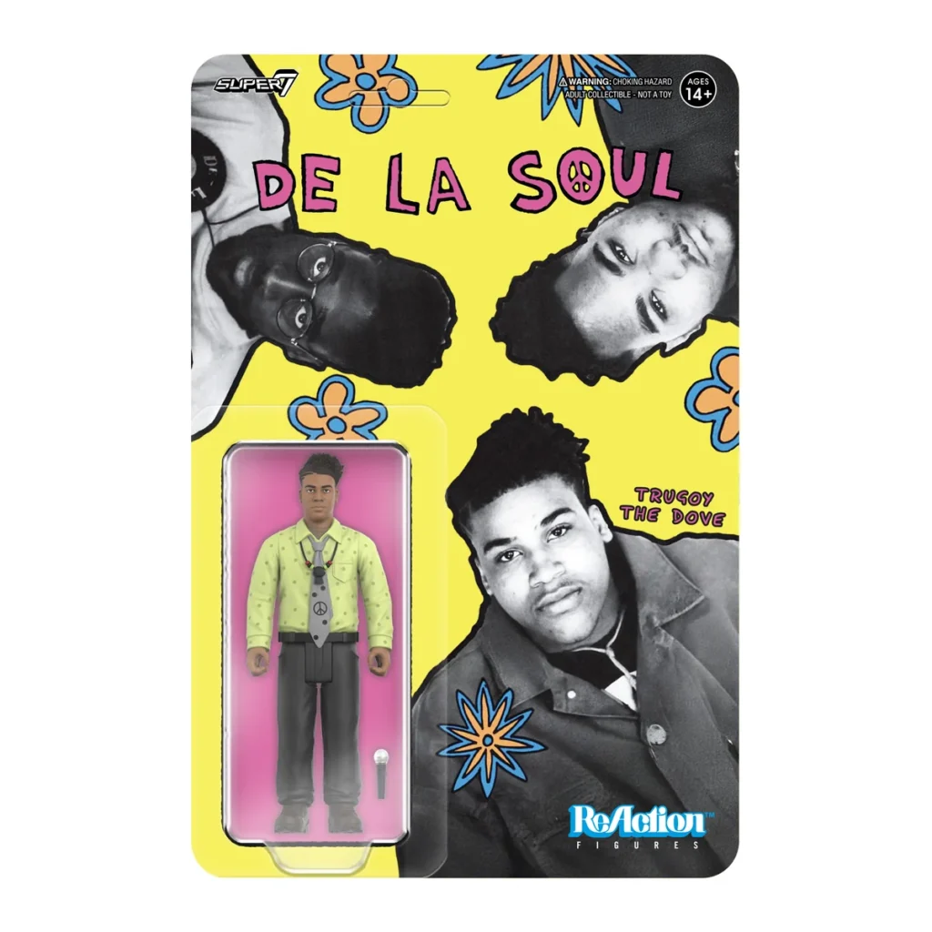 De La Soul Trugoy The Dove ReAction Figure Wave 1 Me Myself and I förpackning framsida - Boom Bap Spot
