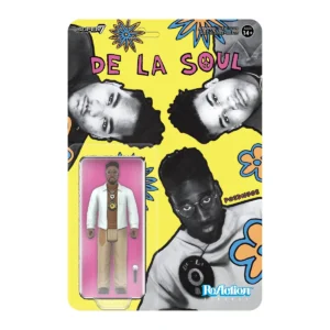 De La Soul Posdnuos ReAction Figure Wave 1 Me Myself and I förpackning framsida - Boom Bap Spot