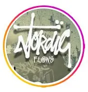 Svensk hip hop breaking event Nordic Flows logotyp i Norrköping