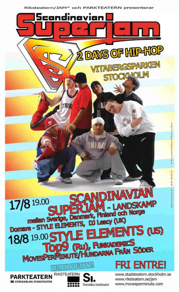 Scandinavian Superjam Flyer