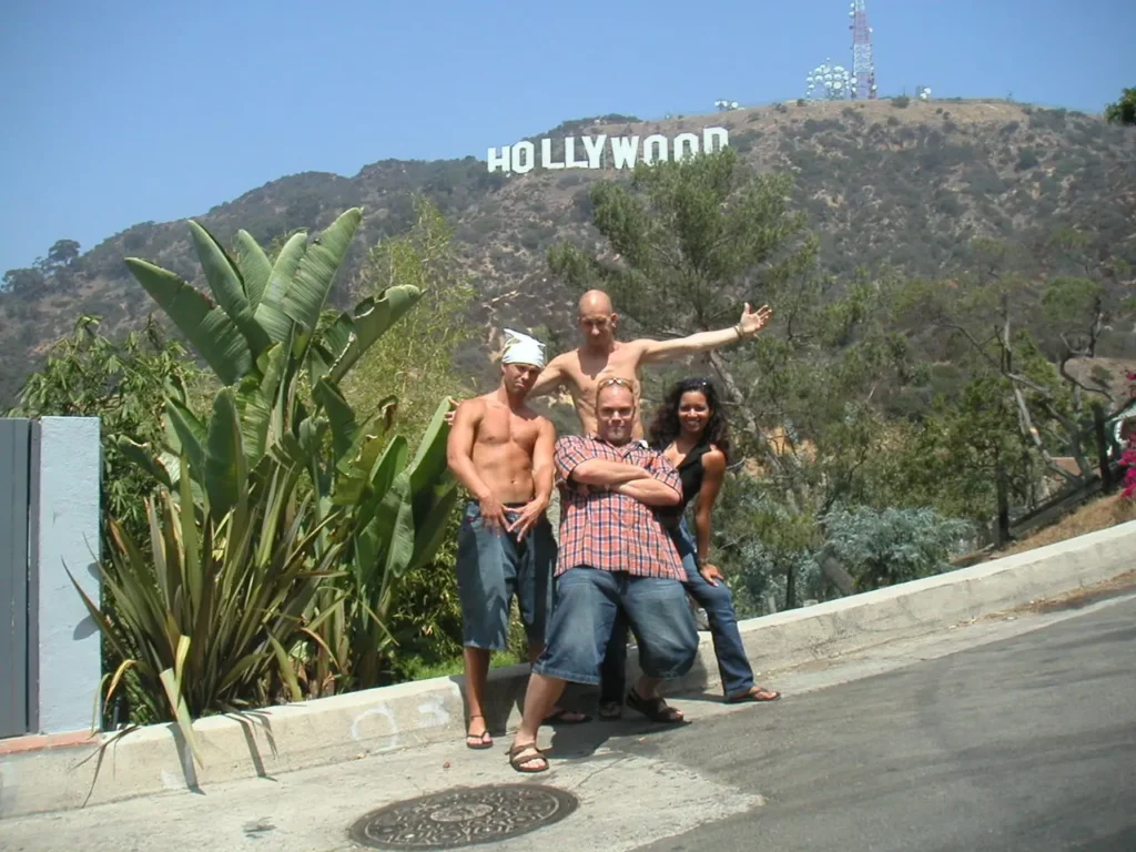 Hollywood 2004 - JamOne, Freeze, 2Easy and Rebecca